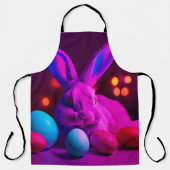 Tablier lapin avec oeufs de pâques (Recto)