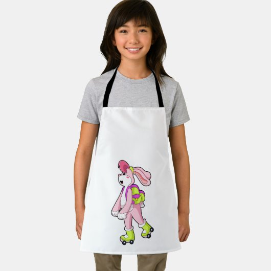 Tablier Lapin avec roulettes (Insitu)