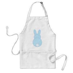 Tablier Lapin bleu