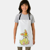 Tablier Lapin comme licorne (Insitu)