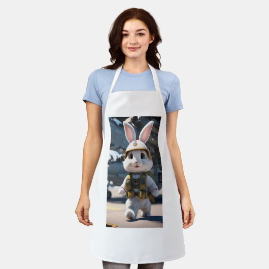 Tablier Lapin d'Apron (Porté)