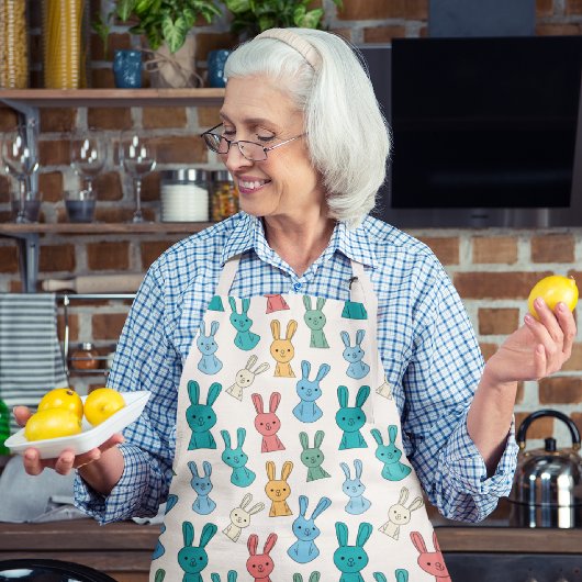 Tablier Lapin de Pâques