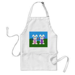 Tablier Lapin de Pâques #5 Adulte Apron