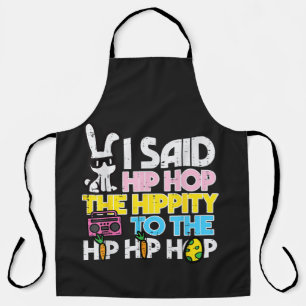 Tablier Lapin de Pâques Hip Hop Hippity