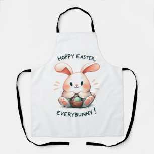 Tablier Lapin de Pâques Joyeuses Pâques, à tout le monde !