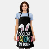 Tablier Lapin de Pâques le plus cool de la ville (Porté)