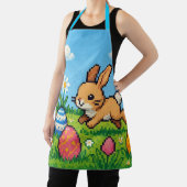 Tablier lapin de Pâques mignon 8 bits (Insitu)