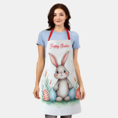 Tablier Lapin de Pâques Mignon et Collection Populaire d'O (Porté)