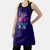 Tablier Lapin de Pâques Œuf Mignon Design de Printemps (Insitu)