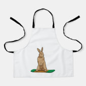 Tablier Lapin en Snowboard avec Snowboard (Recto)