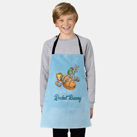 Tablier Lapin Fusée (Porté)