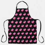 Tablier Lapin Lapin Camouflé Rose (Recto)