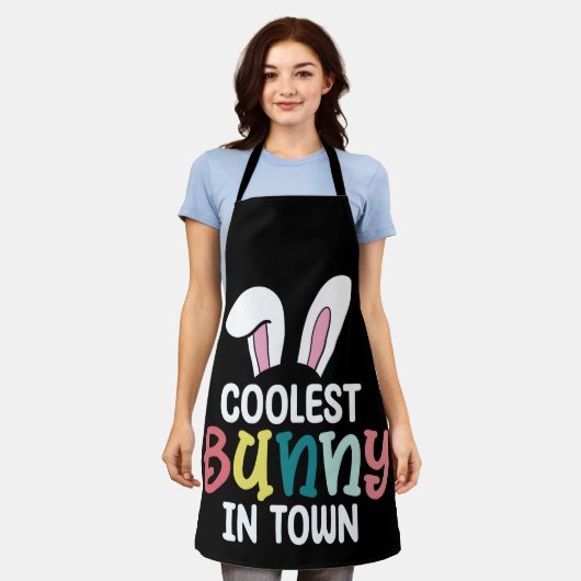 Tablier Lapin Le Plus Cool En Ville Lapin De Pâques Lapin (Porté)