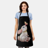 Tablier Lapin mignon lapin (Porté)