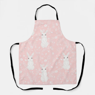 Tablier Lapin Rose fille
