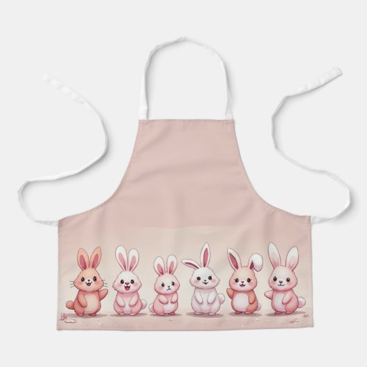 Tablier lapins mignons (Recto)