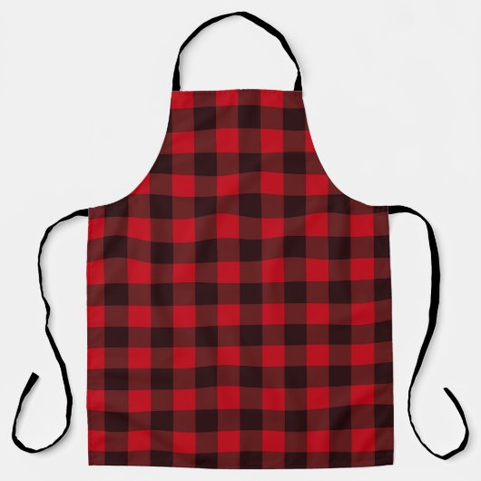 Tablier Large Checkered Apron (Recto)