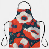 Tablier Large Floral Apron  (Recto)