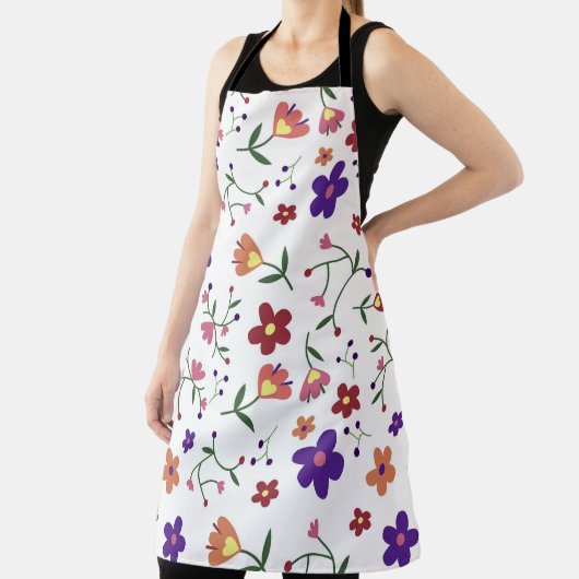 Tablier Large Floral Apron (Insitu)