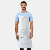 Tablier Large Personnalisé avec Impression Intégra (Porté)