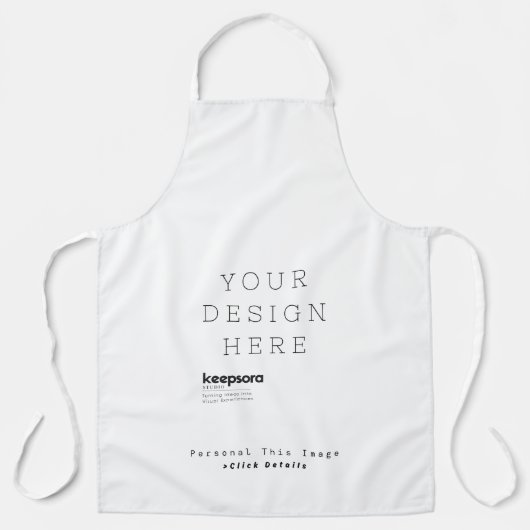 Tablier Large Personnalisé avec Impression Intégra (Recto)