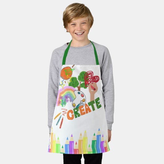 Tablier L'art créatif des enfants (Porté)