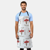 Tablier L'art des champignons Amanita (Porté)