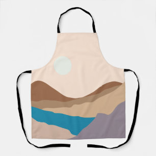 Tablier l'art des montagnes