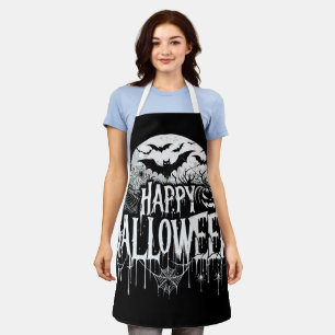 Tablier L'art d'Halloween vintage