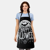 Tablier L'art d'Halloween vintage (Porté)