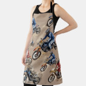 Tablier L'art hors-route de Motocross (Insitu)