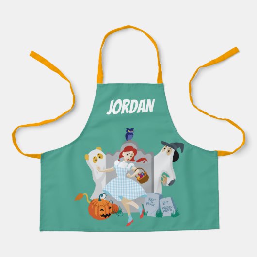 Tablier L'Assistant D'Oz™ | Dorothy Halloween Joyeuse Dans (Recto)