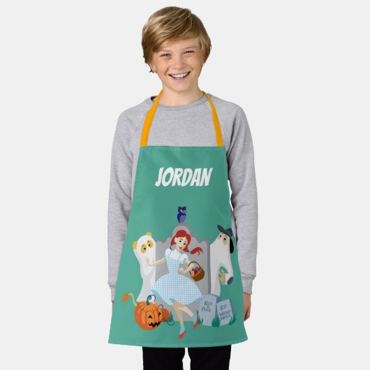 Tablier L'Assistant D'Oz™ | Dorothy Halloween Joyeuse Dans (Porté)
