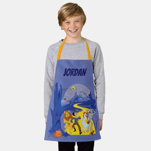 Tablier L'Assistant D'Oz™ | Forêt hantée d'Halloween (Porté)