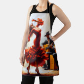 Tablier Latine Flamenco Espagnole Mexicaine (Insitu)