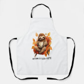 Tablier L'automne, c'est Sloth Tastic (Recto)