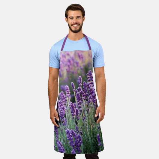 Tablier Lavande Lusace (Porté)