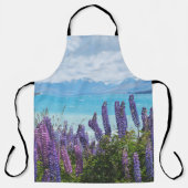 Tablier lavande sur le lac (Recto)