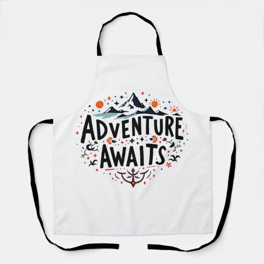 Tablier L'aventure vous attend (Recto)
