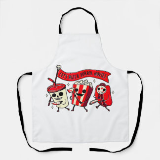 Tablier Lazy Costume d'Halloween Femmes Hommes Scary Chat 