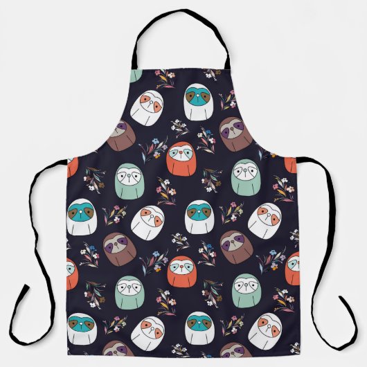 Tablier Lazy Sloth (Recto)