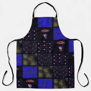 Tablier Le 4 juillet Patchwork Motif - le 4 juillet