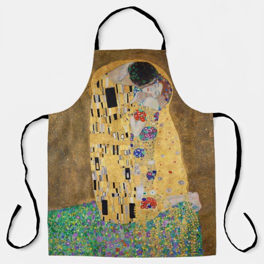 Tablier Le Baiser par Gustav Klimt (Recto)