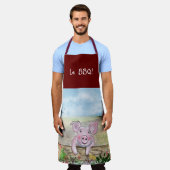 Tablier Le BBQ Apron (Porté)