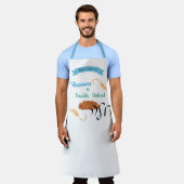 Tablier Le bonheur est fraîchement cuit Challah - Jaune ju (Porté)