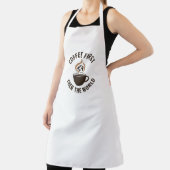 Tablier Le café d'abord puis le monde (Insitu)