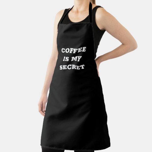 Tablier Le café est mon secret (Insitu)