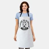 Tablier Le café est toujours une bonne idée (Porté)