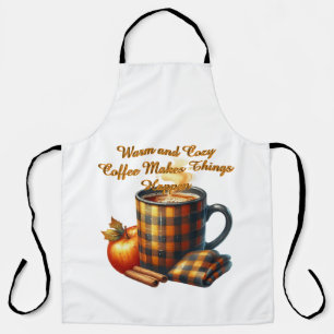 Tablier Le café fait avancer les choses