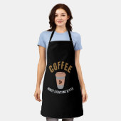 Tablier Le café rend tout mieux (Porté)